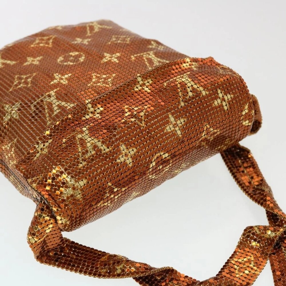 LOUIS VUITTON Monogram Mesh Frances Shoulder Bag Sequin M92287 LV Auth 44524SM - Picture 6 of 15